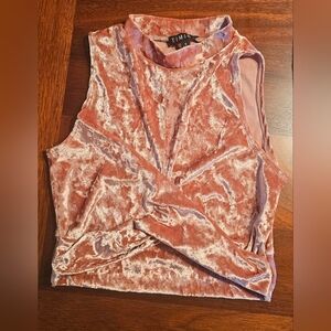 Timing Crop Top, Size Small